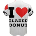 I love glazed donut Men s Cotton Tee View2