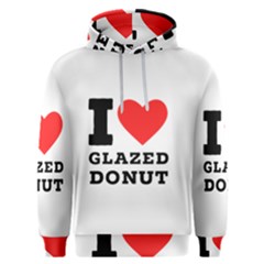 I Love Glazed Donut Men s Overhead Hoodie by ilovewhateva