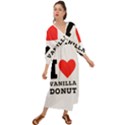 I love vanilla donut Grecian Style  Maxi Dress View1