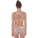 Map Europe Globe Countries States Criss Cross Bikini Set View2