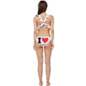 I love watermelon  Low Cut Ruffle Edge Bikini Set View4