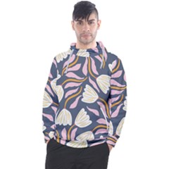 Flowers Pattern Floral Pattern Men s Pullover Hoodie by Vaneshop