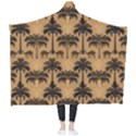 Camel Palm Tree Wearable Blanket View2