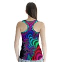 Abstract Piece Color Racer Back Sports Top View2