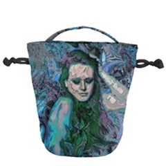 Alphonse Woman Drawstring Bucket Bag by MRNStudios