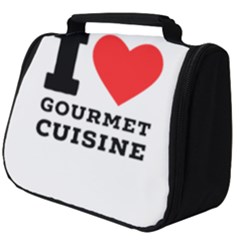 I Love Gourmet Cuisine Full Print Travel Pouch (big) by ilovewhateva