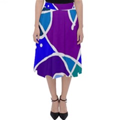 Mazipoodles In The Frame - Balanced Meal 2 Classic Midi Skirt by Mazipoodles