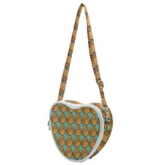 Owl Bird Pattern Heart Shoulder Bag by Vaneshop