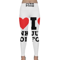 I Love Junk Food Classic Yoga Leggings by ilovewhateva