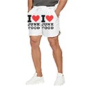 I love junk food Men s Runner Shorts View3