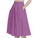 Bodacious Pink	 - 	A-Line Full Circle Midi Skirt With Pocket View2