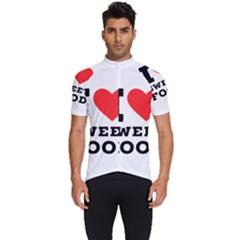 I Love Sweet Food Men s Short Sleeve Cycling Jersey by ilovewhateva