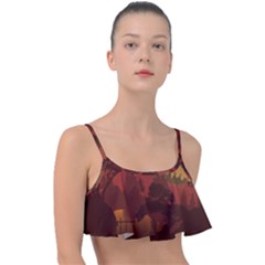 Japan Art Illustration Frill Bikini Top by Grandong