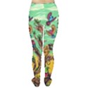 Monkey Tiger Bird Parrot Forest Jungle Style Tights View2