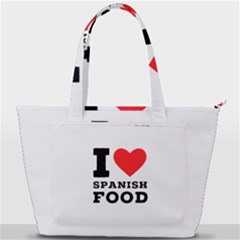 I Love Spanish Food Back Pocket Shoulder Bag  by ilovewhateva