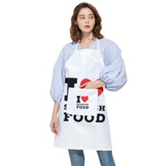 I Love Spanish Food Pocket Apron by ilovewhateva