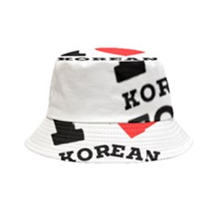 I Love Korean Food Bucket Hat by ilovewhateva