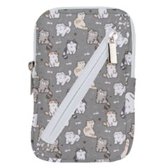 Cute Cat Pattern Cartoon Belt Pouch Bag (small)