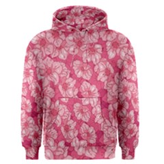 Cute Pink Sakura Flower Pattern Men s Core Hoodie by Cowasu