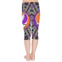 Gratefuldead Grateful Dead Pattern Kids  Capri Leggings  View2