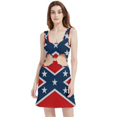 Rebel Flag  Velour Cutout Dress by Jen1cherryboot88