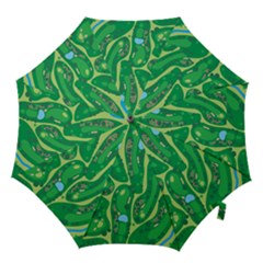 Golf Course Par Golf Course Green Hook Handle Umbrellas (medium) by Cowasu