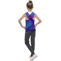 Realistic Night Sky With Constellations Kids  Sleeveless Hoodie View2