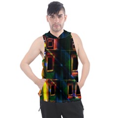 Architecture City Homes Window Men s Sleeveless Hoodie