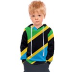 Flag Of Tanzania Kids  Overhead Hoodie