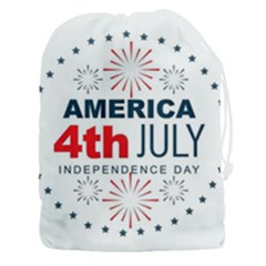 Independence Day Usa Drawstring Pouch (3xl)