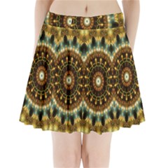 Pattern Abstract Background Art Pleated Mini Skirt by Celenk