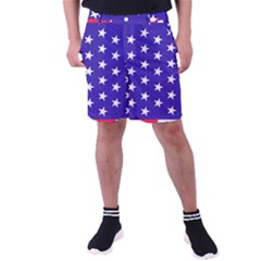 Usa Independence Day July Background Men s Pocket Shorts by Vaneshop