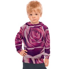 Beautiful Beauty Flower Bloom Kids  Hooded Pullover by Vaneshop