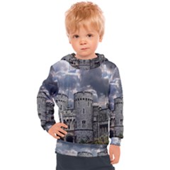 Abstract Wood Design Floor Texture Kids  Hooded Pullover by Celenk