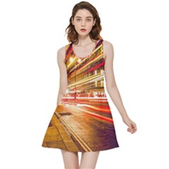 Telephone Box London Night Inside Out Reversible Sleeveless Dress by Uceng