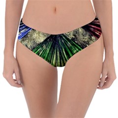 Acrylic Abstract Art Design  Reversible Classic Bikini Bottoms