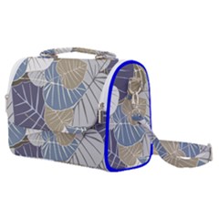 Ackground Leaves Desktop Satchel Shoulder Bag by Amaryn4rt
