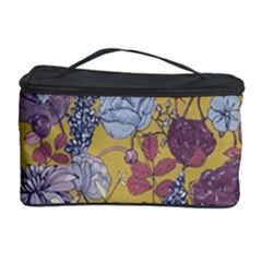 Floral-seamless-pattern-with-flowers-vintage-background-colorful-illustration Cosmetic Storage Case