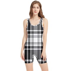 Pixel-background-design-modern-seamless-pattern-plaid-square-texture-fabric-tartan-scottish-textile- Women s Wrestling Singlet by uniart180623