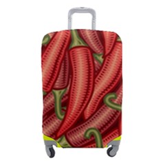 Seamless-chili-pepper-pattern Luggage Cover (small)