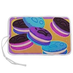 Cookies Chocolate Cookies Sweets Snacks Baked Goods Food Pen Storage Case (l) by uniart180623