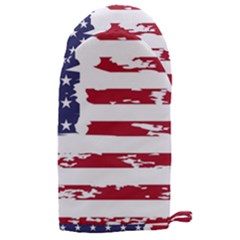 Flag Usa Unite Stated America Microwave Oven Glove by uniart180623