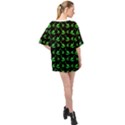 Our dino friends Oversized Chiffon Top View2