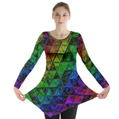 Pride Glass Long Sleeve Tunic  by MRNStudios