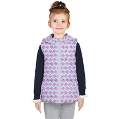 Purple Straw - Country Side  Kids  Hooded Puffer Vest by ConteMonfrey