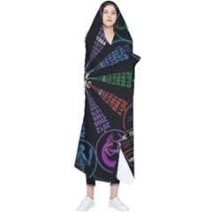 Zodiac Geek Wearable Blanket by uniart180623