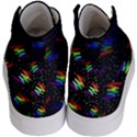 Rainbows Pixel Pattern Kids  Hi-Top Skate Sneakers View4