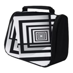 Squares Concept Design Raining Full Print Travel Pouch (small) by uniart180623