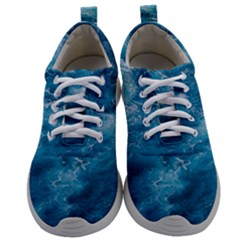 Blue Water Speech Therapy Mens Athletic Shoes by artworkshop