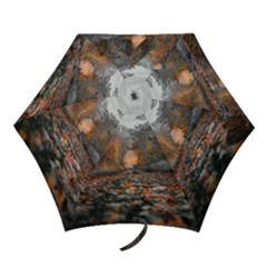 Breathe In Nature Background Mini Folding Umbrellas